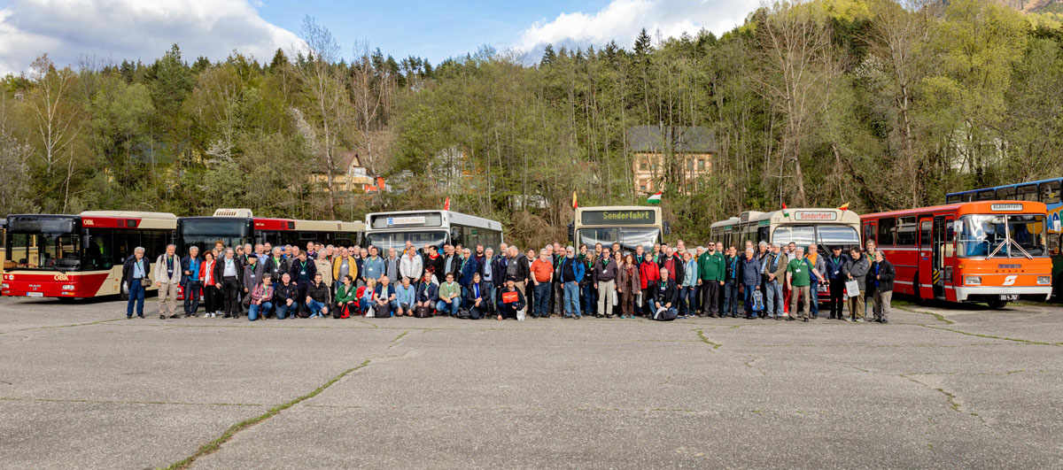 Teilnehmerinnen und Teilnehmer der AHN-Jahrestagung 2022 im Historama Ferlach (Foto: Martin Wolf)